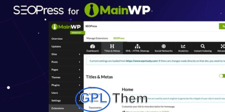 MainWP WordPress SEO Extension – Manage Yoast SEO Across Multiple Sites The MainWP WordPress SEO Extension makes it easy to manage Yoast SEO settings across all your WordPress child sites from a single dashboard. With seamless integration, you can configure global SEO settings, customize individual post or page meta using the Yoast SEO meta box, and instantly sync changes across your entire network.