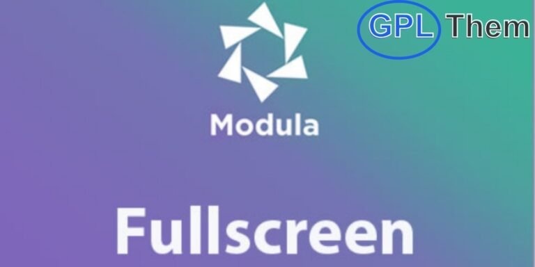 Modula – Fullscreen Addon for WordPress Galleries Modula – Fullscreen is a premium addon for the popular Modula WordPress gallery plugin, created to deliver a stunning and immersive viewing experience.