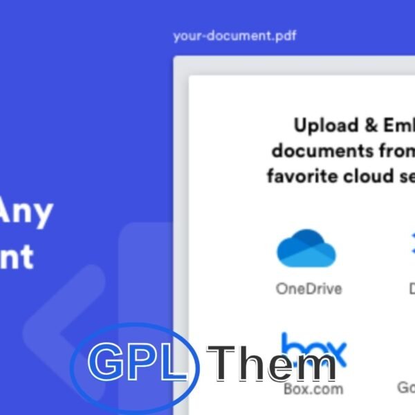 Embed Any Document Plus – Effortless Document Embedding for WordPress Embed Any Document Plus is a powerful WordPress plugin that makes adding documents to your website simple and hassle-free. Easily embed PDFs, Word files, PowerPoint presentations, and more directly into your posts or pages without extra plugins or complex setups.