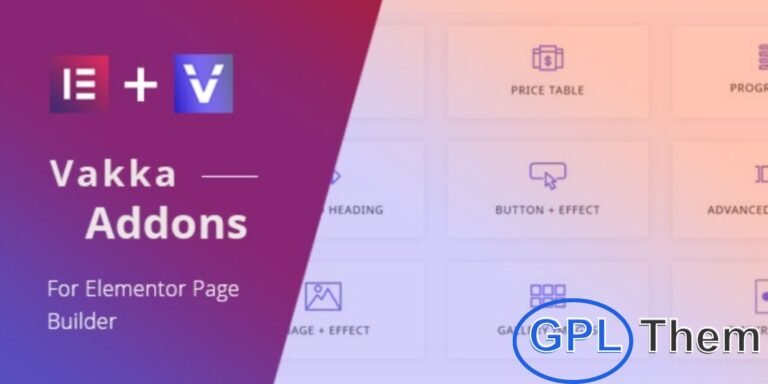 Vakka – Premium Addons for Elementor Page Builder Vakka Addons is a fully customizable and feature-rich elements library for the Elementor WordPress Page Builder. Packed with premium and useful widgets, it helps you build stunning websites quickly and efficiently.