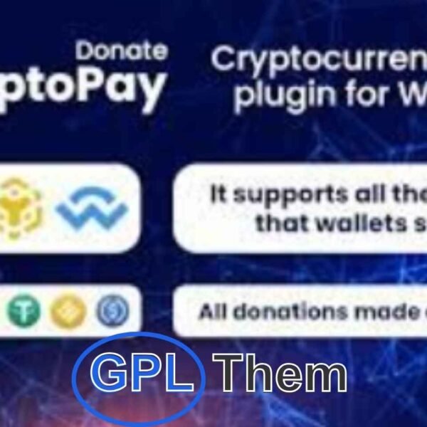 CryptoPay Donate – Cryptocurrency Donation Plugin for WordPress CryptoPay Donate makes it simple to accept cryptocurrency donations directly on your WordPress website. With this powerful plugin, you can easily set up a secure and user-friendly donation system that supports popular digital currencies like Bitcoin, Ethereum, and more.