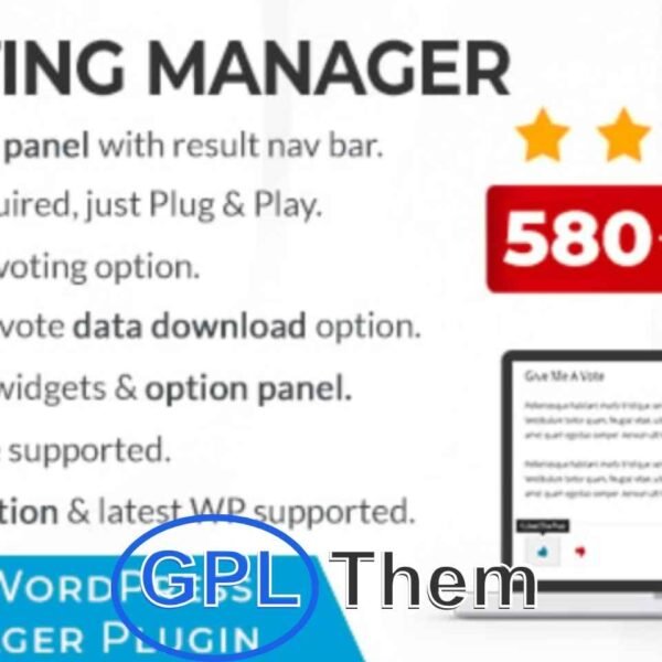 BWL Pro Voting Manager – WordPress Voting & Feedback Plugin BWL Pro Voting Manager is a powerful WordPress plugin that enables you to collect user votes and feedback effortlessly. Designed for both regular and custom post types, this lightweight and dynamic voting system helps boost user engagement and gather valuable insights.