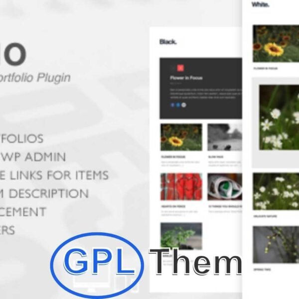 Colio – Responsive Portfolio WordPress Plugin Colio is a feature-rich and responsive WordPress portfolio plugin designed to help you showcase and manage multiple portfolios effortlessly. With customizable settings, you can choose the number of columns, adjust title font sizes, set button colors, and more—all from an intuitive admin panel.