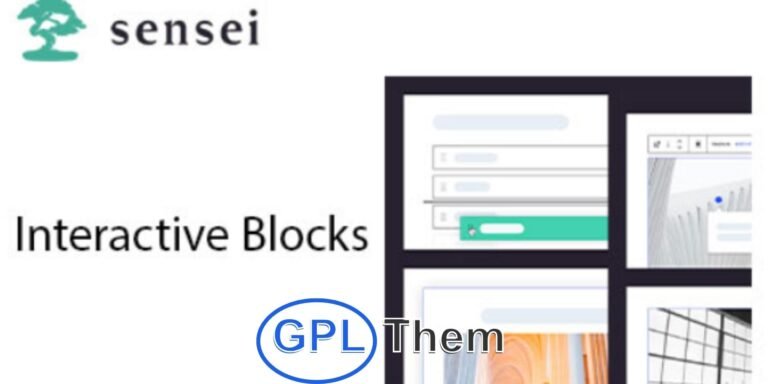 Sensei Interactive Blocks – Create Engaging & Interactive E-Learning Content Sensei Interactive Blocks is a powerful WordPress plugin designed to enhance your online courses with interactive and engaging elements. Perfect for educators, trainers, and e-learning creators, it allows you to craft visually appealing and dynamic lessons that captivate learners.