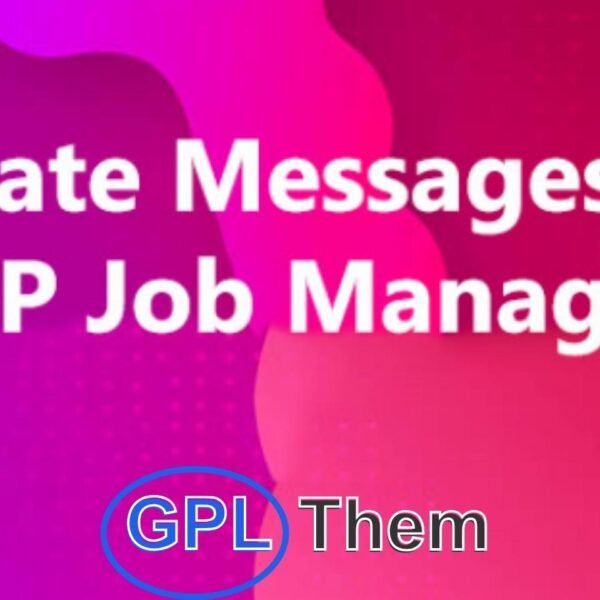 WP Job Manager – Private Messages WP Job Manager – Private Messages enables seamless, on-site communication between your users, keeping engagement high and visitors active on your website. With a simple, one-on-one messaging system, users can easily connect without leaving your platform.