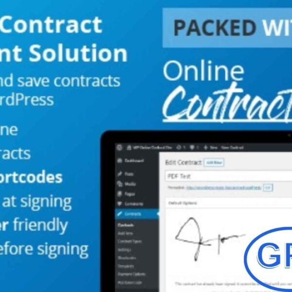 WP Online Contract – Create, Manage & Sign Contracts in WordPress WP Online Contract is a powerful WordPress plugin that enables you to create, manage, and store contracts directly on your website. Customize contracts with flat text files and shortcodes, track revisions, and allow clients to securely view and sign documents online—all in one place.