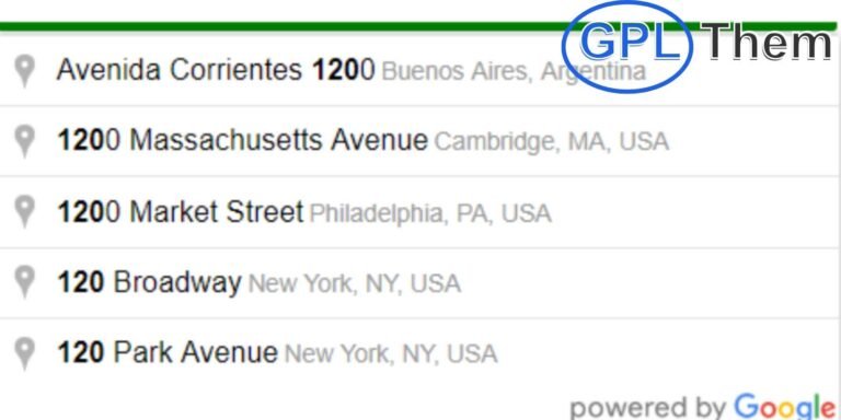 WS Form – Google Address Autocomplete The WS Form Google Address add-on enhances your WordPress forms with powerful address autocomplete functionality using the Google Places Autocomplete API. Easily streamline form entries by letting users select from suggested addresses as they type.