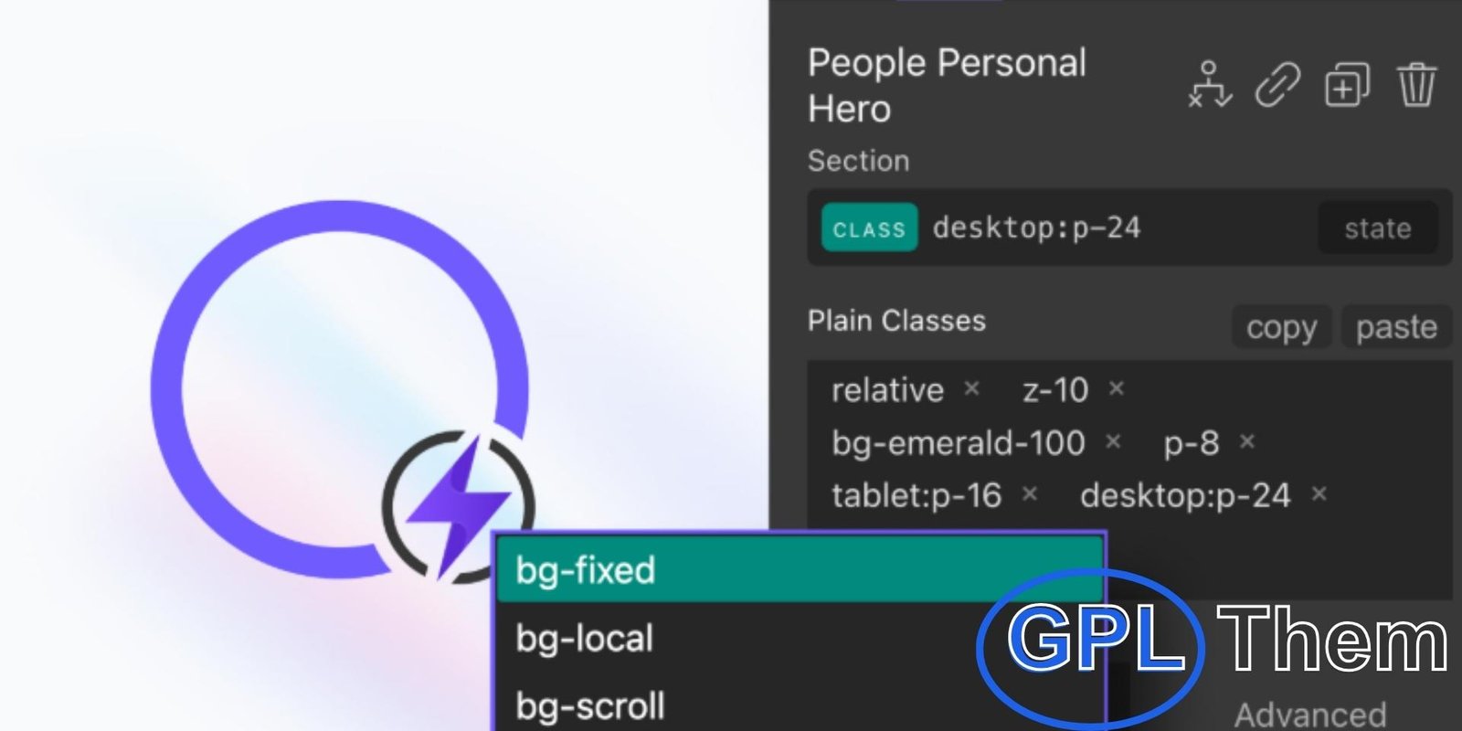 Plain Classes Oxygen Plain Classes for Oxygen Builder The Plain Classes tool lets you add plain CSS classes directly in the Oxygen Builder editor, bypassing the default Oxygen selector system. This eliminates unnecessary empty CSS rules, making it easier to work with external stylesheets for a cleaner, faster workflow.