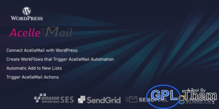 AcelleMail WordPress WorkFlows AcelleMail WordPress WorkFlows is a powerful plugin that integrates AcelleMail with your WordPress site. Create advanced, automated workflows triggered by user actions, such as form submissions, logins, or purchases. This plugin helps you engage users effectively, automate email campaigns, and streamline communication directly from your WordPress installation.