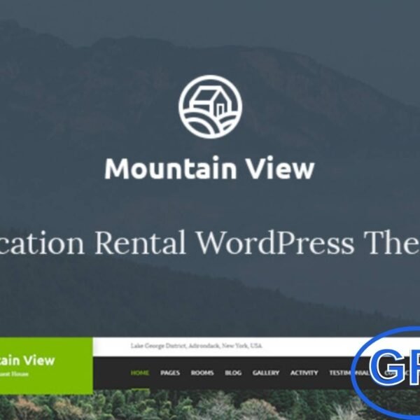 Mountainview – Vacation Rental WordPress Theme Mountainview is a lightweight, elegant, and powerful WordPress theme designed for vacation rental property owners. Perfect for cabins, chalets, villas, or any holiday home, it includes a built-in property reservation plugin for easy booking management.