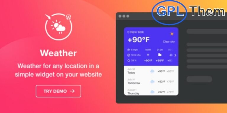 Weather Forecast – WordPress Plugin Elfsight Weather is a simple yet highly customizable WordPress plugin that displays real-time weather updates for any location worldwide. Just enter a city name, ZIP code, or coordinates, and the plugin will instantly show accurate weather details.