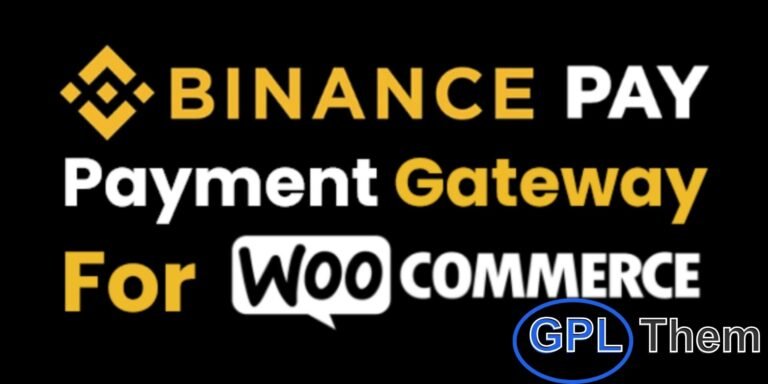Binance Pay Payment Gateway for WooCommerce Add a fast, secure, and modern payment option to your WooCommerce store with Binance Pay. This gateway plugin allows you to easily accept cryptocurrency payments directly from your customers using their Binance accounts.