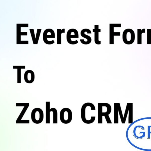 Everest Forms – Zoho CRM Integration Easily connect your WordPress forms to Zoho CRM with the powerful Zoho CRM Add-on for Everest Forms. This integration creates a seamless link between your forms and Zoho, eliminating manual data entry.