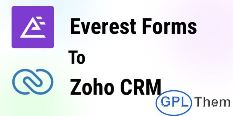 Everest Forms – Zoho CRM Integration Easily connect your WordPress forms to Zoho CRM with the powerful Zoho CRM Add-on for Everest Forms. This integration creates a seamless link between your forms and Zoho, eliminating manual data entry.