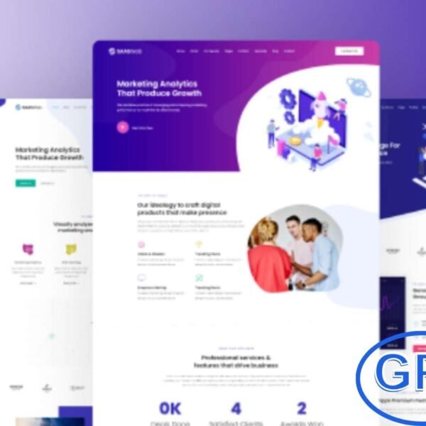 Saasweb – WordPress Theme for Apps & SaaS Products Saasweb is a powerful and highly customizable WordPress theme designed for SaaS companies, mobile apps, startups, and digital agencies. Built with the latest Bootstrap framework, it ensures a fully responsive and modern layout that works seamlessly across all devices.