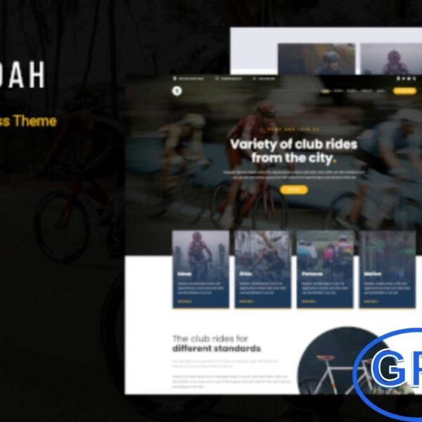Zapedah v1.2 – Cycling Club WordPress Theme