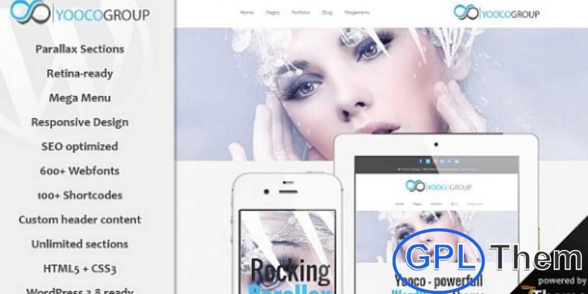 Yooco – Multipurpose Responsive WordPress Theme Yooco is a versatile and powerful multipurpose WordPress theme designed for businesses, startups, agencies, and personal websites.