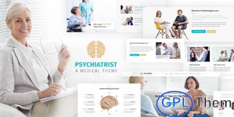 Psychology – Counseling WordPress Theme Psychology is a professional WordPress theme designed specifically for counseling, therapy, and mental health services. With a clean, modern, and responsive layout, this theme allows you to showcase your services, expertise, and team effectively.