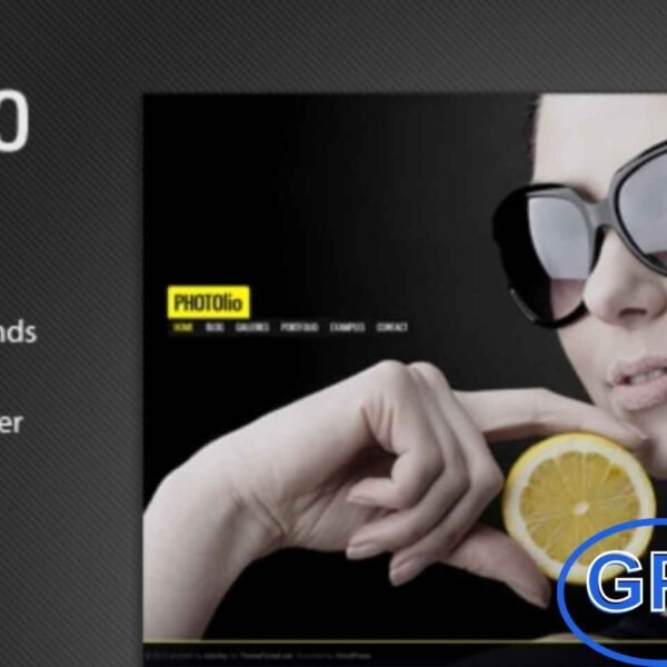 Photolio – Photography WordPress Theme Photolio is a powerful and modern WordPress theme designed for professional photographers and creative artists. Built with smart functionality, it loads only the necessary scripts for maximum speed and performance.