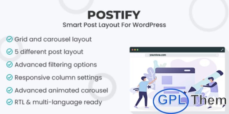 Smart Post Layout for WordPress Smart Post Layout for WordPress is a powerful plugin designed to showcase your blog posts in an attractive and professional way. It comes with two stunning layouts—Carousel and Grid—along with five unique themes, allowing you to create beautiful blog designs in minutes using any builder, including Gutenberg, without writing a single line of code.