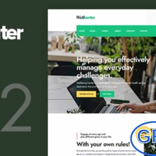 Wellcenter – Senior Care & Support WordPress Theme Wellcenter is a warm, elegant, and fully responsive WordPress theme crafted for senior care, elderly support, nursing homes, and donation-focused websites. Its user-friendly design makes it perfect for nonprofits, social agencies, fundraising campaigns, and community projects.