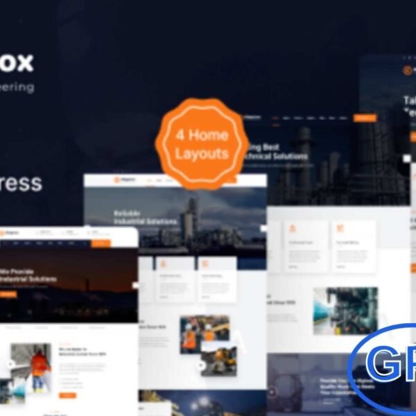 Kingstrox – Factory & Industrial Business WordPress Theme Kingstrox is a premium WordPress theme designed specifically for industrial, factory, and engineering businesses. With its modern and professional design, it is ideal for sectors such as construction, machinery, oil & gas, power plants, petroleum, rail, ship, and aerospace industries.
