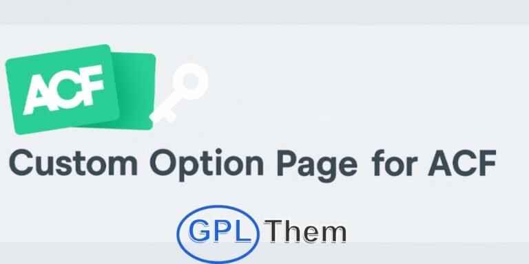 ACF Options Page Add-on – Global Admin Fields Made Easy The ACF Options Page Add-on lets you create custom admin pages for managing Advanced Custom Fields globally across your WordPress site. These pages can be fully tailored to your needs, including the ability to add sub-admin pages.