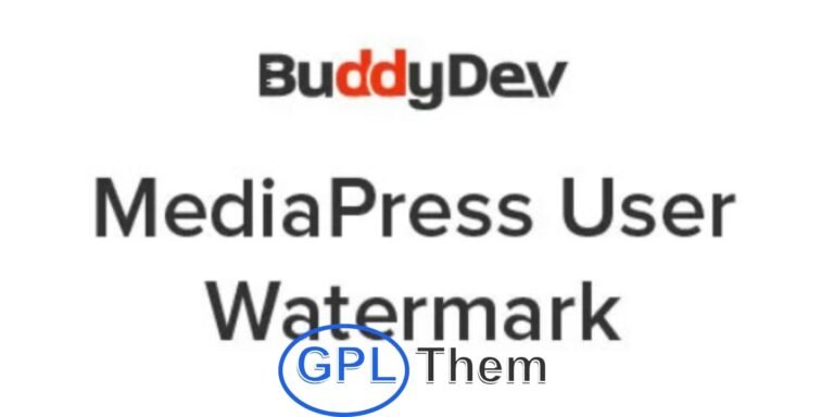 MediaPress User Watermark Add-on – Custom Watermarks for User Uploads The MediaPress User Watermark add-on allows users to automatically apply their own custom watermarks to images they upload on your WordPress site. Perfect for community or multi-author platforms, this feature gives users control over their media branding.