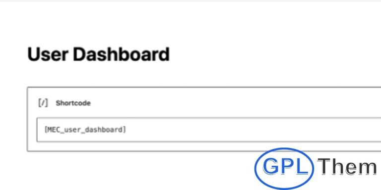 User Dashboard for MEC The User Dashboard for MEC addon lets you create a personalized page for each user, showcasing their purchased tickets, registered events, and more. With this feature, users can easily log in to manage their bookings, view event details, and track their ticket history.