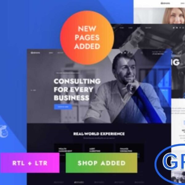 Aivons – Business Consulting & Finance WordPress Theme Aivons is a modern and versatile WordPress theme designed for business consulting, finance, and corporate agencies. Its clean, professional layout makes it ideal for consultants, advisors, financial firms, and other consultancy businesses.