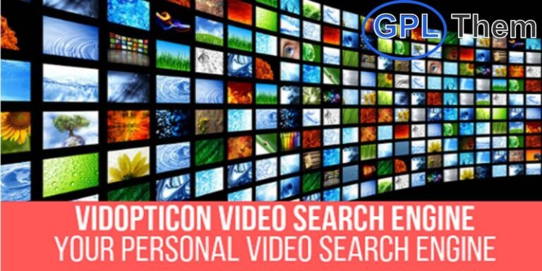 Vidopticon – Video Search Engine WordPress Plugin Vidopticon is a powerful WordPress plugin that transforms your website into a fully automated, content-rich video search engine. With no extra effort, you can create a customizable search platform that displays relevant videos while monetizing with your own ads, links, or AdSense code.