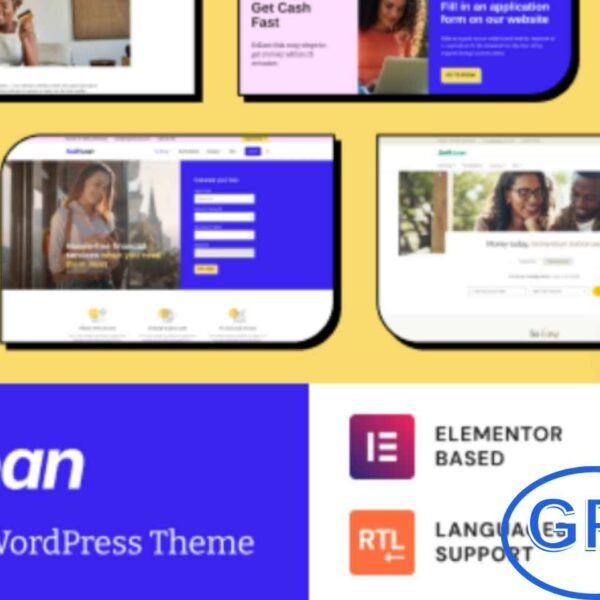 Swift Loan – Payday & Banking Finance WordPress Theme Swift Loan is a modern and professional WordPress theme designed for payday loan companies, banking institutions, and financial service providers. Its clean and user-friendly design ensures an intuitive browsing experience for clients, making it easy to navigate and apply for loans online.
