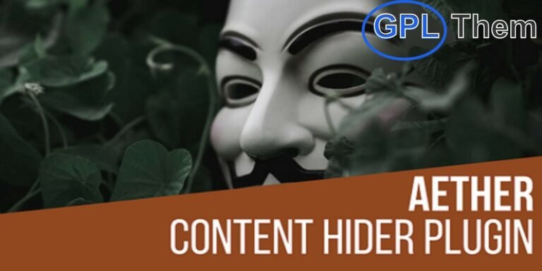 Aether Content Hider – WordPress Plugin Aether Content Hider is an advanced WordPress plugin designed to control the visibility of your website content with ease. Using simple shortcodes, you can hide or display content based on your specific requirements. The plugin offers flexible options, including setting start and expiration dates for content visibility.