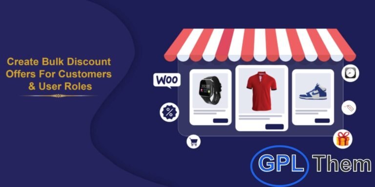 Bulk Discounts – WooCommerce Product Discounts Bulk Discounts – WooCommerce Product Category Discount is a powerful plugin designed to boost your sales with ease. Featuring a user-friendly interface and advanced discount options, it allows you to offer bulk or category-based discounts effortlessly.