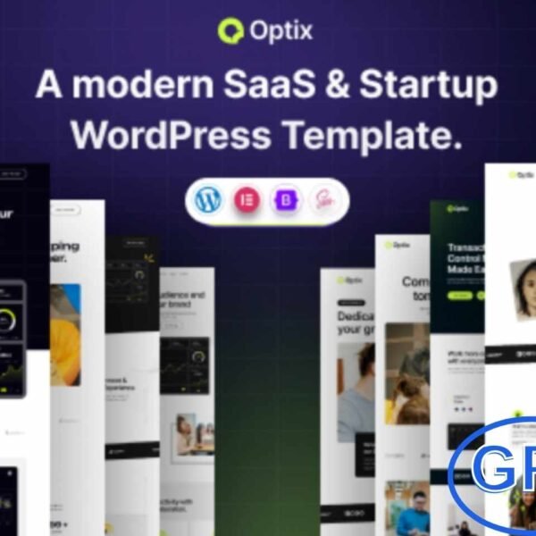 Optix – SaaS & Startup WordPress Theme Optix is a modern and powerful SaaS WordPress theme designed for startups, IT companies, and technology businesses. With its sleek design and advanced features, Optix is perfect for creating SaaS landing pages, software websites, app showcases, web applications, crypto platforms, and IT service websites.