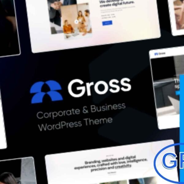 Gross – Business & Consulting WordPress Theme Gross is a premium multipurpose WordPress theme built for modern business and consulting websites. Fully responsive and professionally designed, it is ideal for corporate firms, law offices, financial companies, tax consultants, accounting services, and strategy planning agencies.