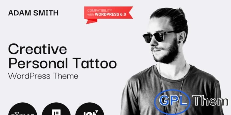 Adam Smith – Creative Personal & Tattoo Studio WordPress Theme Adam Smith is a high-functioning WordPress theme designed for tattoo artists, studios, and creative professionals to build a striking personal website. Its clean and modern templates showcase your skills, artwork, and services in a professional and visually engaging way.