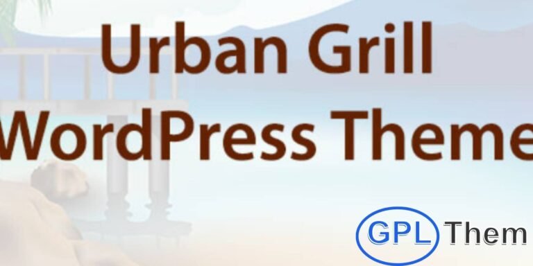 CyberChimps Urban Grill WordPress Theme Urban Grill is a stylish one-page WordPress theme designed to help small businesses and startups stand out online. With its modern layout and engaging features, this theme is perfect for restaurants, cafes, or any business looking to create a strong digital presence.