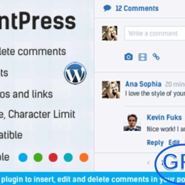 Comment System Plugin for WordPress & Ajax Comments – Comment Press v2.8.1