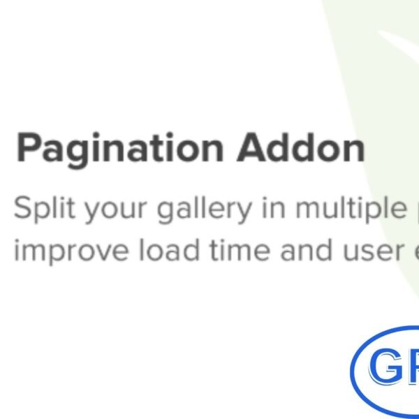 Envira Gallery Pagination Addon Enhance the browsing experience of large image galleries with the Envira Gallery Pagination Addon. This tool lets you split gallery images across multiple pages, making navigation smoother and your website faster for visitors. Perfect for showcasing extensive photo collections efficiently.