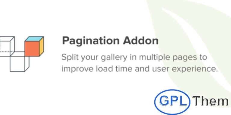 Envira Gallery Pagination Addon Enhance the browsing experience of large image galleries with the Envira Gallery Pagination Addon. This tool lets you split gallery images across multiple pages, making navigation smoother and your website faster for visitors. Perfect for showcasing extensive photo collections efficiently.