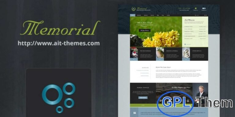 AIT – Memorial WordPress Theme AIT Memorial WordPress Theme is a professional and elegant template designed for memorial websites, tribute pages, and obituary services. With its clean layout and responsive design, it ensures a respectful online presence across all devices.