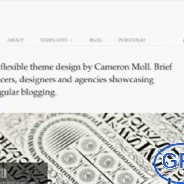 Briefed – Premium Minimalist WordPress Theme by WooThemes Briefed is a clean, stylish, and flexible WordPress theme designed to highlight your content with a minimalist approach. Perfect for bloggers, creative professionals, and agencies, it emphasizes readability and visual appeal while keeping the design sleek and modern.