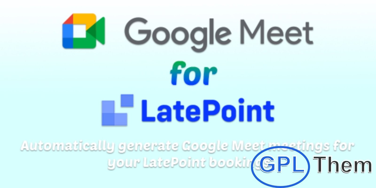 Google Meet For LatePoint Google Meet for LatePoint – Seamless Video Meetings for Appointments Google Meet for LatePoint is a powerful add-on that automatically generates Google Meet links for your scheduled appointments. Perfect for virtual consultations, online classes, and remote meetings, this integration ensures a smooth and professional experience for both you and your clients.
