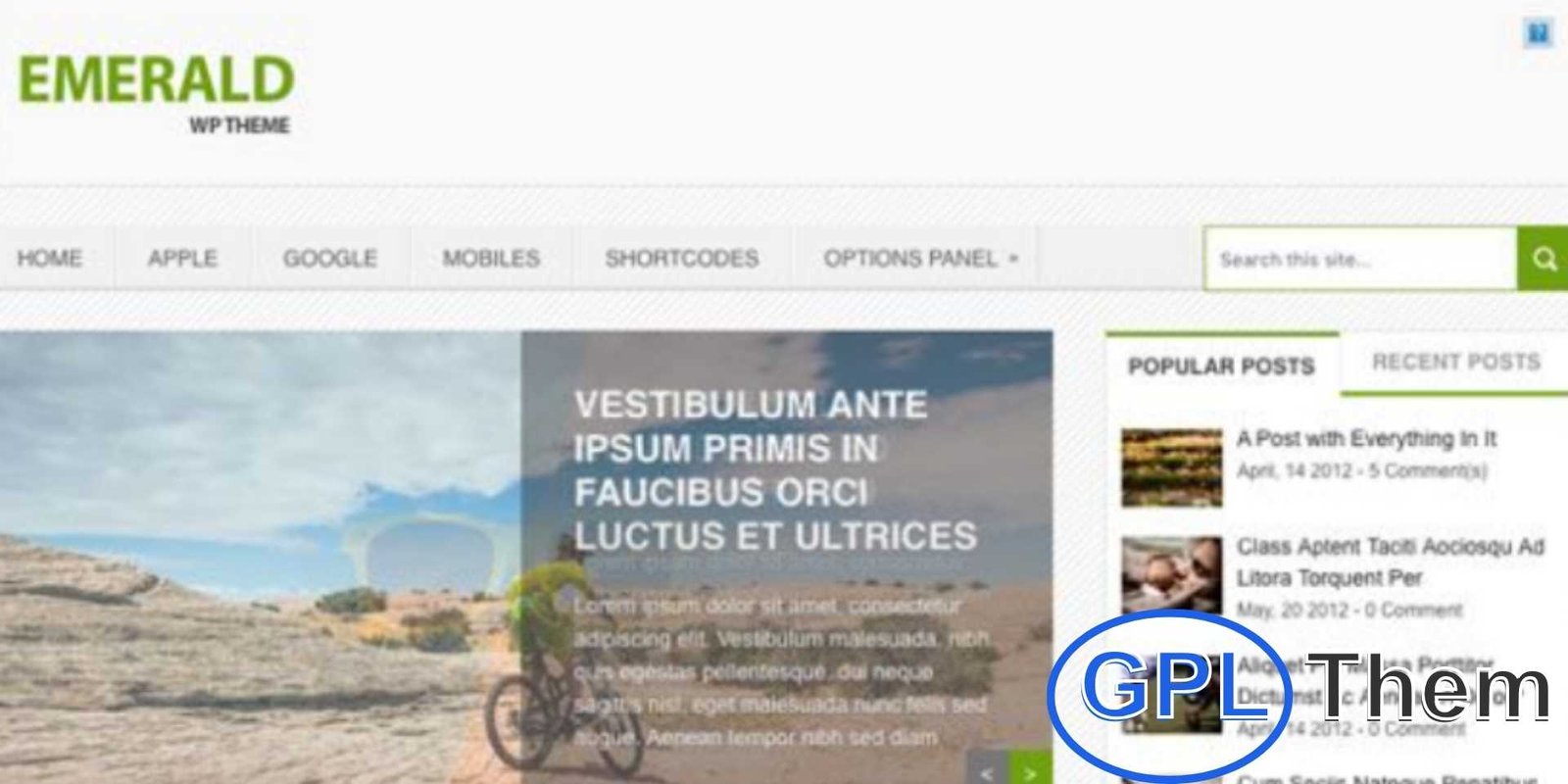 Emerald – Bright & Refreshing Magazine WordPress Theme Emerald – Bright & Responsive Magazine WordPress Theme Emerald is a vibrant and refreshing WordPress theme designed for magazines, news portals, and bloggers. Featuring a fully responsive layout, it ensures your content looks perfect on desktops, tablets, and mobile devices.