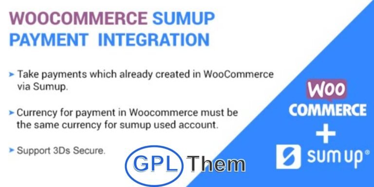 SumUp Payment Gateway for WooCommerce The SumUp Payment Gateway for WooCommerce is a must-have plugin for store owners looking to simplify online payments. It provides a seamless, reliable payment solution that integrates directly with your WooCommerce store, eliminating complicated setups and technical hurdles.