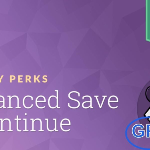 Gravity Perks Advanced Save & Continue v1.0.9