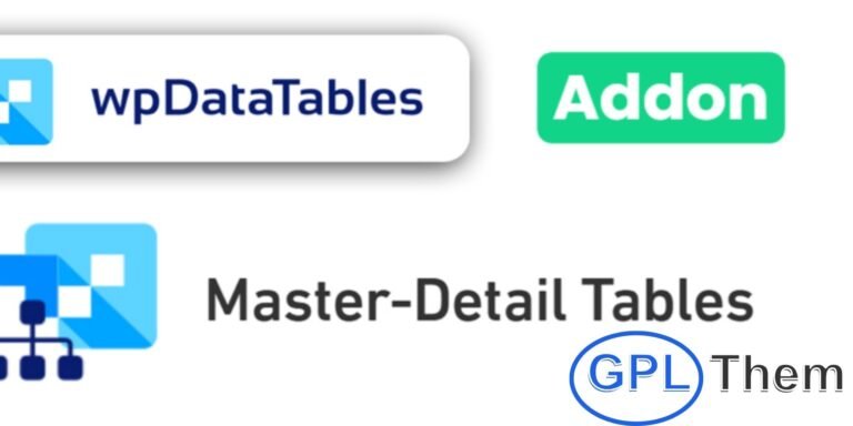 Master – Detail Tables for wpDataTables – WordPress Plugin Master-Detail Tables is a powerful add-on for wpDataTables that enhances how you display complex data on your website. If your tables have many columns that make them look cluttered or hard to fit on a page, this plugin offers the perfect solution.