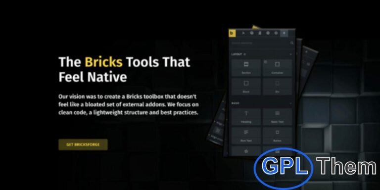 Bricksforge – Native-Like Tools for Bricks Builder Bricksforge offers a seamless toolbox designed to integrate naturally with the Bricks Builder, avoiding the bulkiness of typical external add-ons. Focused on clean, efficient code and a lightweight framework, Bricksforge delivers powerful tools that enhance your website-building experience without slowing down your site.