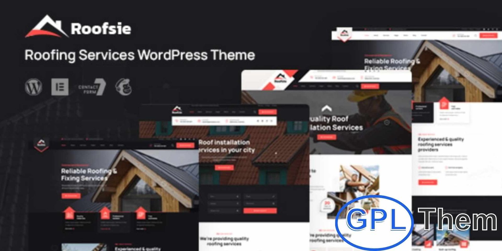 Roofsie – Roofing Services WordPress Theme Roofsie – Roofing Services WordPress Theme Roofsie is a modern and professional WordPress theme designed exclusively for roofing businesses and contractors. With its clean and creative layout, it is perfect for showcasing roofing services such as installation, maintenance, renovation, and repair.